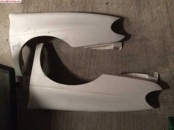 Aletas fibra megane nuevas