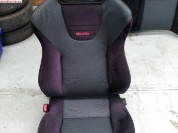 Asientos recaro de evo v