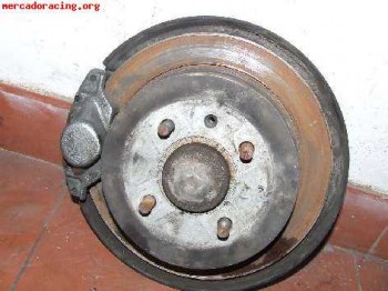 Frenos traseros rs2000 con bujes. para cualquier escort/fies