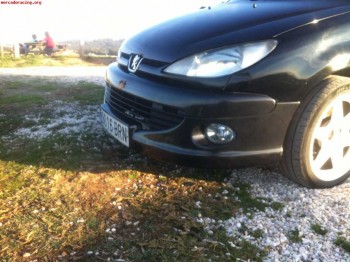  cambio defensas de 206 gt son originales por las de 206 gti