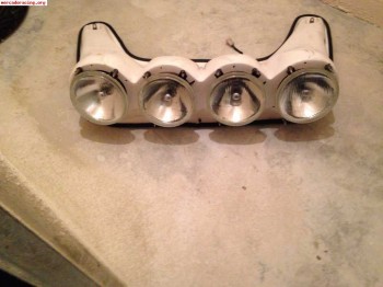 Se vende parrilla de faros con cuneteros de 205 rallye
