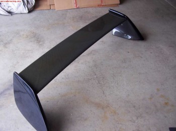 Aleron original mitsubishi de fibra de carbono evo 7 - 8 -9