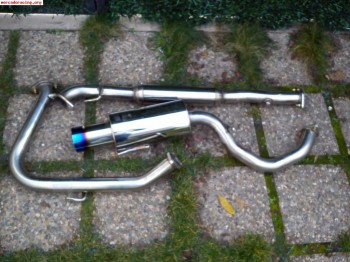 Escape inoxidable mitsubishi eclipse 2g