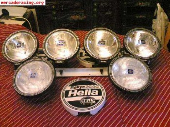 Vendo faros hella rallye 3000ff