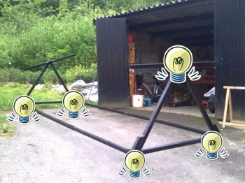 Virador de vehiculos para carrocerias