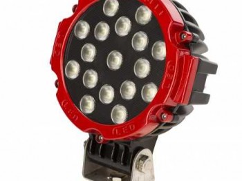 Foco de leds 51w 9-33vdc ip68 para autocross y rallye