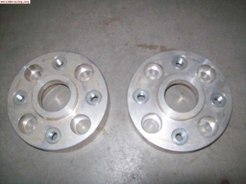 Vendo 2 separadores 35mm 4x108 peugeot-citroen