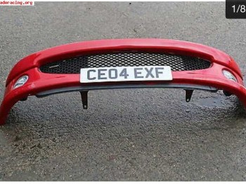 Defensa delantera 206 rc valida para gti o xs completa y ori