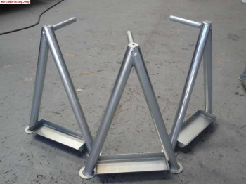 Juego caballetes borriquetas