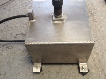 Depósito de gasolina fabricado en aluminio