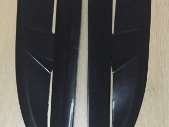 Branqueas / salidas de aire / refrigeración capó réplica de 