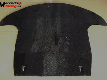 Cubrecarter mitsubishi lancer evo 7,8 y 9 fibra de carbono y