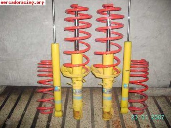 Amortiguadores y muelles bilstein amarillos para golf iv