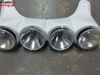 Parrilla faros rallye halogenos