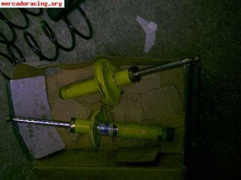 Vendo amortiguadores kony y lip sport de 206,delanteros