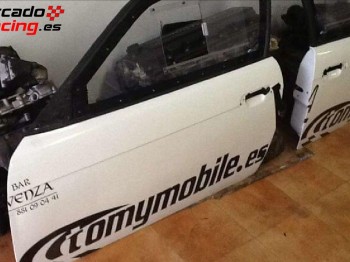 Puertas bmw e36 fibra 4kg y paneles carbono 