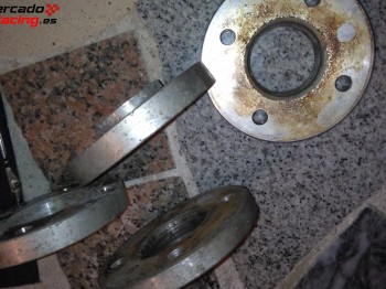 Separadores aluminio psa para zx 306 2cm y 1,7cm