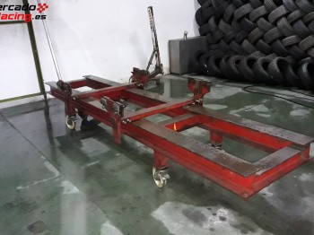 Bancada de tiro para reparacion de carrocerias