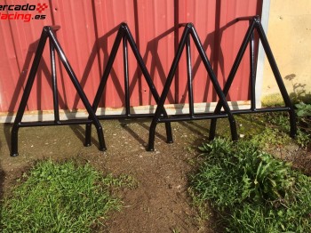 Borriquetas para elevar coches de carreras 