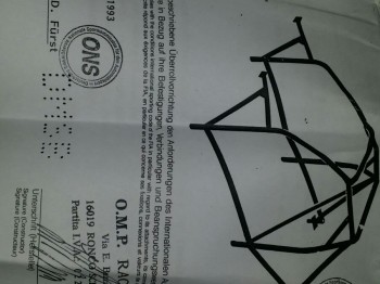 Arco de seguridad omp para 106 