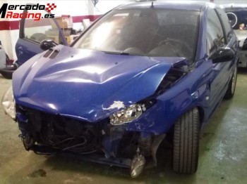 Despiece de chapa de peugeot 206 gti 