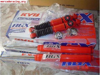 Amortiguadores kyb agx saxo regulables  250e