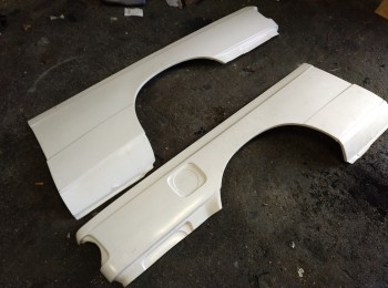 Aletas traseras bmw m3 e30