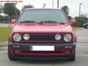 Vendo parrilla delantera golf ii (bifaro) con sus faros de c