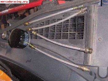 Latiguillos metalicos traseros de clio 16v