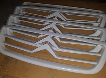 Calandras de c2 s1600/copa y rejillas de defensa c2 gt