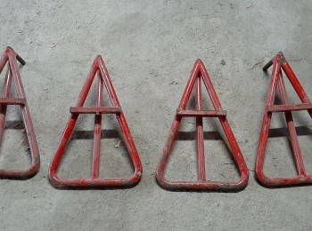 Borriquetas / calzos para coches de rally
