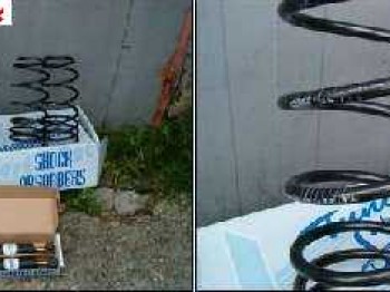 Amortiguadores selex clio 16v + muelles eibach