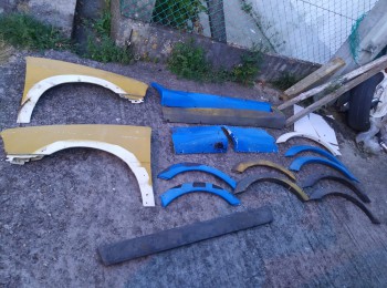 Aletas   aletines   costados ax gt/ gti