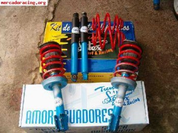 Amortiguadores selex + muelles opel corsa a y b