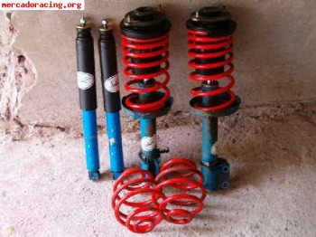 Amortiguadores selex + muelles opel corsa