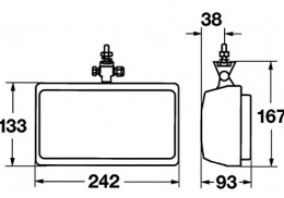Faros hella jumbo 220