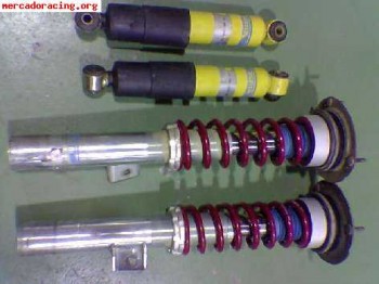 Vendo suspensión gr a blistein de 205 rallye, con dos carrer