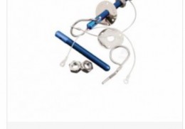 Cierres de capo omp color plata nuevos