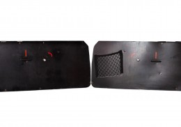 Paneles interiores puertas ligeros ritmo abarth