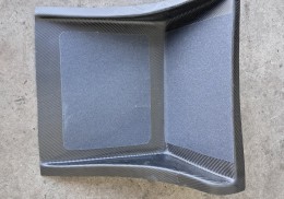 Reposapies copiloto carbono 