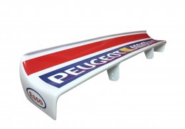 Alerón peugeot 306 maxi kit car. réplica ultraligera en fibra.