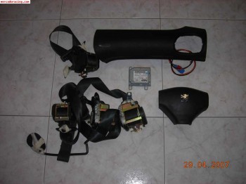 Airbags delanteros completos 206 rc