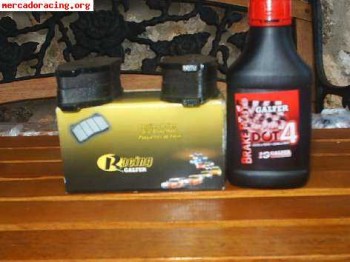 Se venden pastillas del galfer racing para 206 rc
