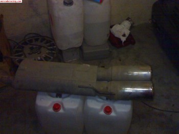 Vendo escape remus doble salida