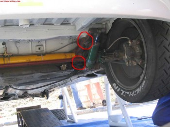 Vendo tacos de aluminio para puente de saxo, 106 ó ax