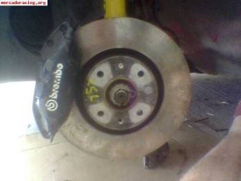Llantas speedline corse+pinzas brembo 406 v6+latig metalico