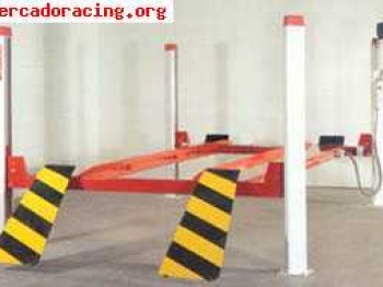 Elevador istobal 4 columnas 3.500kg monofasico