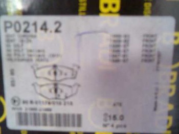 Pastillas o brady a estrenar valen para ibiza, cordoba, golf