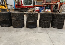 Neumáticos goldspeed rojas 